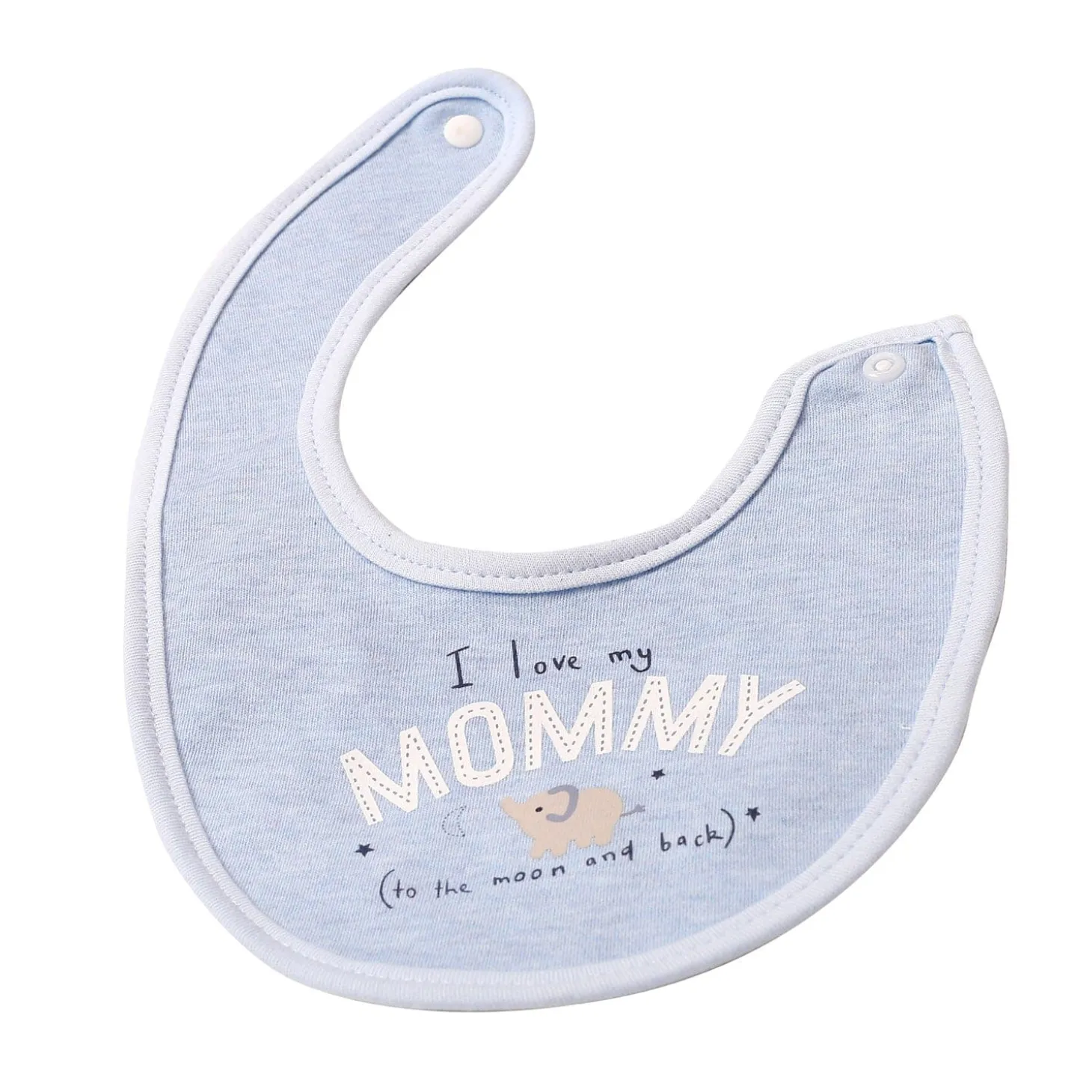 Happy Parenting Blue 3 Pk Bibs