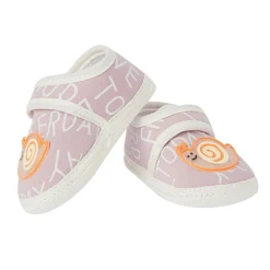Happy Snail Mauve Booties