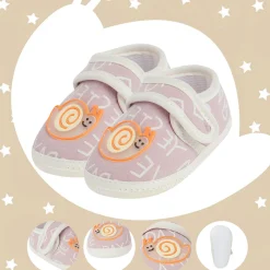 Happy Snail Mauve Booties