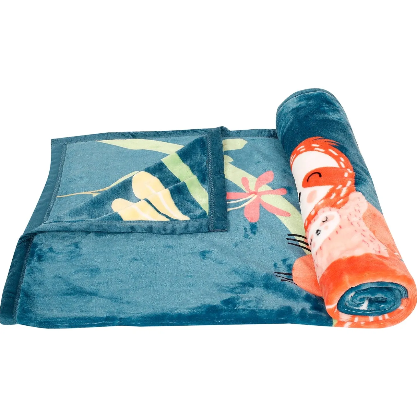 Have A Good Time Blue Two-Ply Blanket