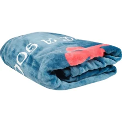 Have A Good Time Blue Two-Ply Blanket