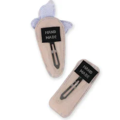 Hecuba Bows Hair Clips Set 6 Pcs - Purple