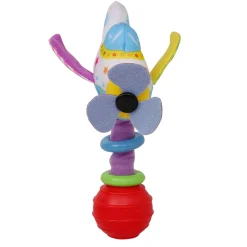 Helicopter Blue Handheld Rattle