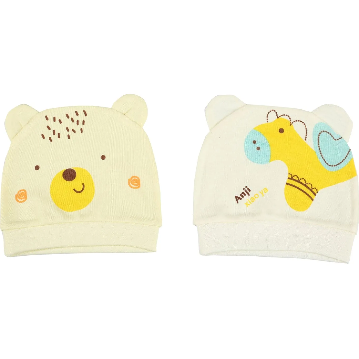 Horsey Yellow 2 Pk Caps