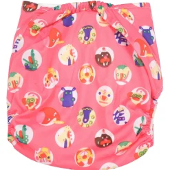 I Love Animals Blue And Pink Reusable Diaper