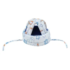 I Love Animals Blue Cushioned Safety Helmet