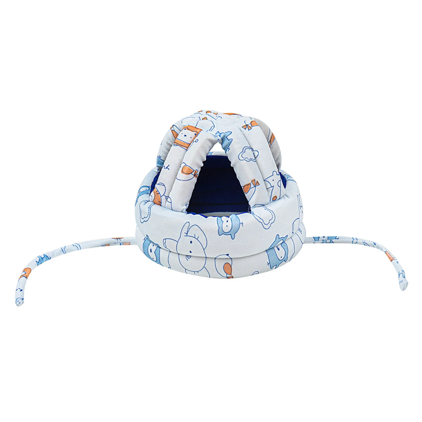 I Love Animals Blue Cushioned Safety Helmet