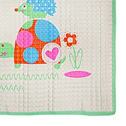 I Love Animals Green Air Filled Waterproof Massage Mat