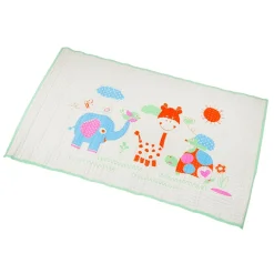 I Love Animals Green Air Filled Waterproof Massage Mat
