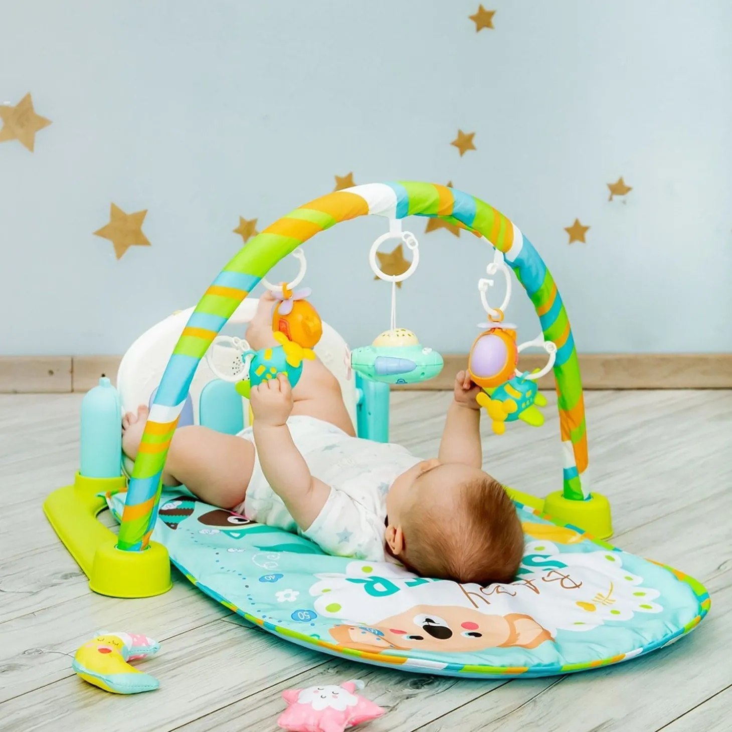 I Love Animals Multicolour Piano Activity Gym