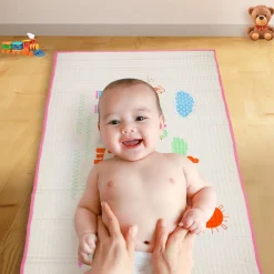 I Love Animals Pink Air Filled Waterproof Massage Mat