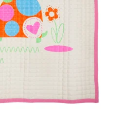 I Love Animals Pink Air Filled Waterproof Massage Mat