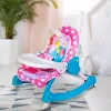 2 In 1 Rocker Cum Feeding Chair 20 Kg Polka Dot Pink