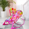 Infant To Toddler Happy Baby Bouncer With Hanging Toys Pink