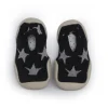 Jumping Star Black Slip-On Shoes