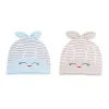 Kitty Blue, Beige 2 Pk Caps