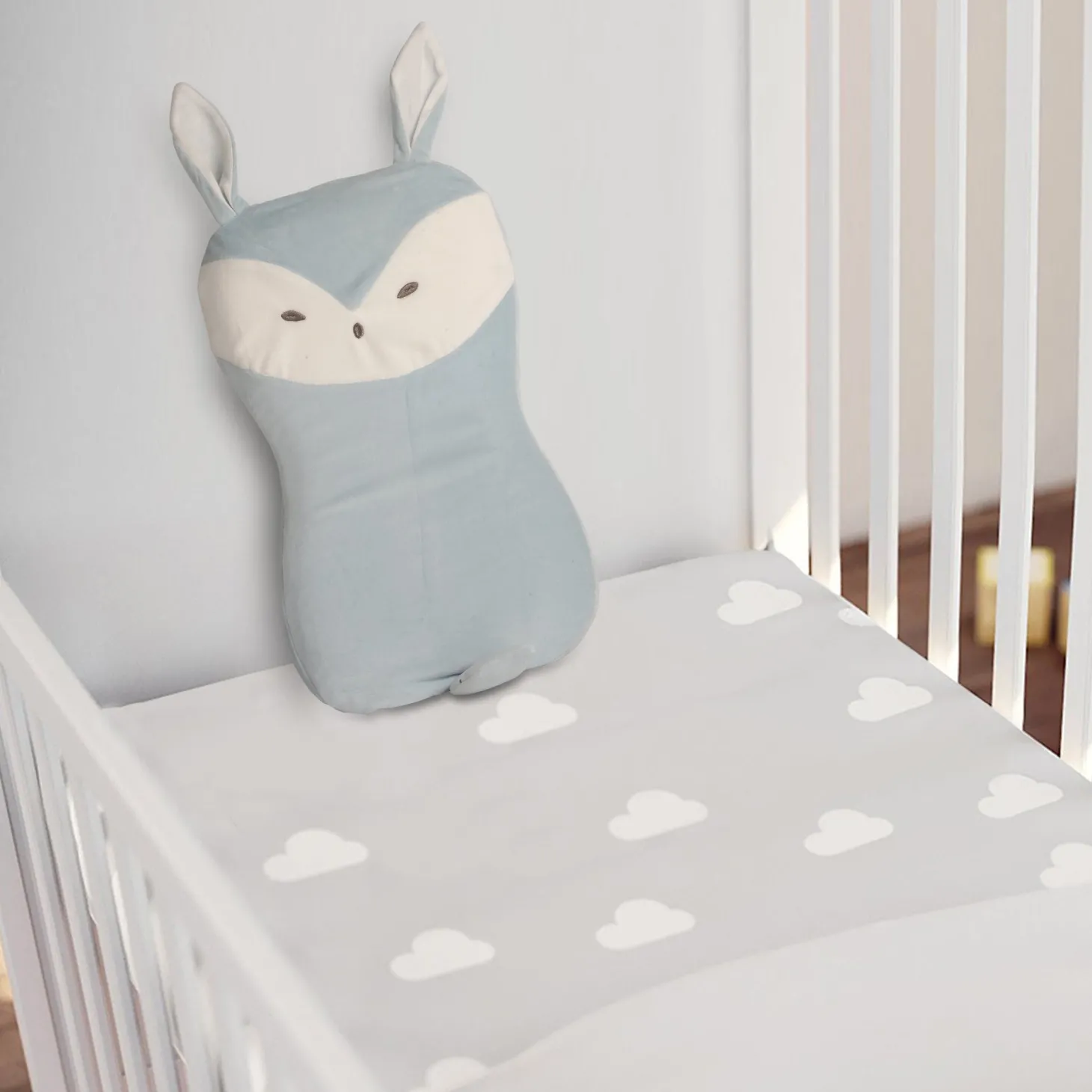 Kitty Blue Memory Pillow