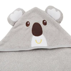 Koala Bear Grey Hooded Towel