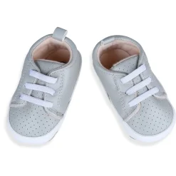 Lace-Up Comfortable And Breathable Anti-Slip Sneaker Shoes - Grey