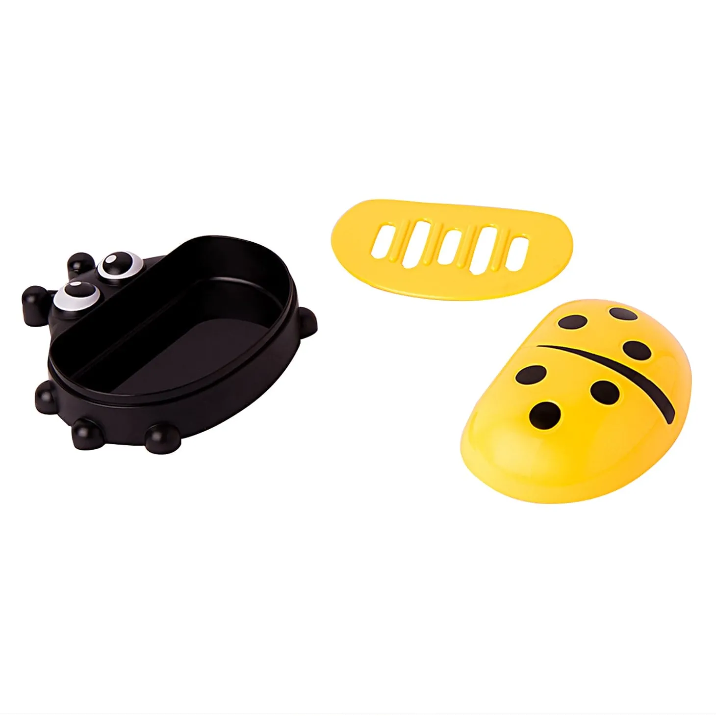 Ladybug Yellow Soap Box