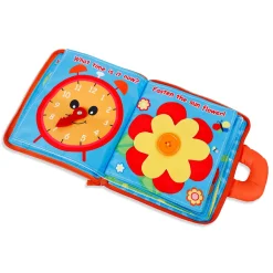 Learning Basic Tasks Multicolour Activity Cloth Book