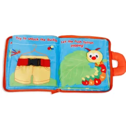 Learning Basic Tasks Multicolour Activity Cloth Book
