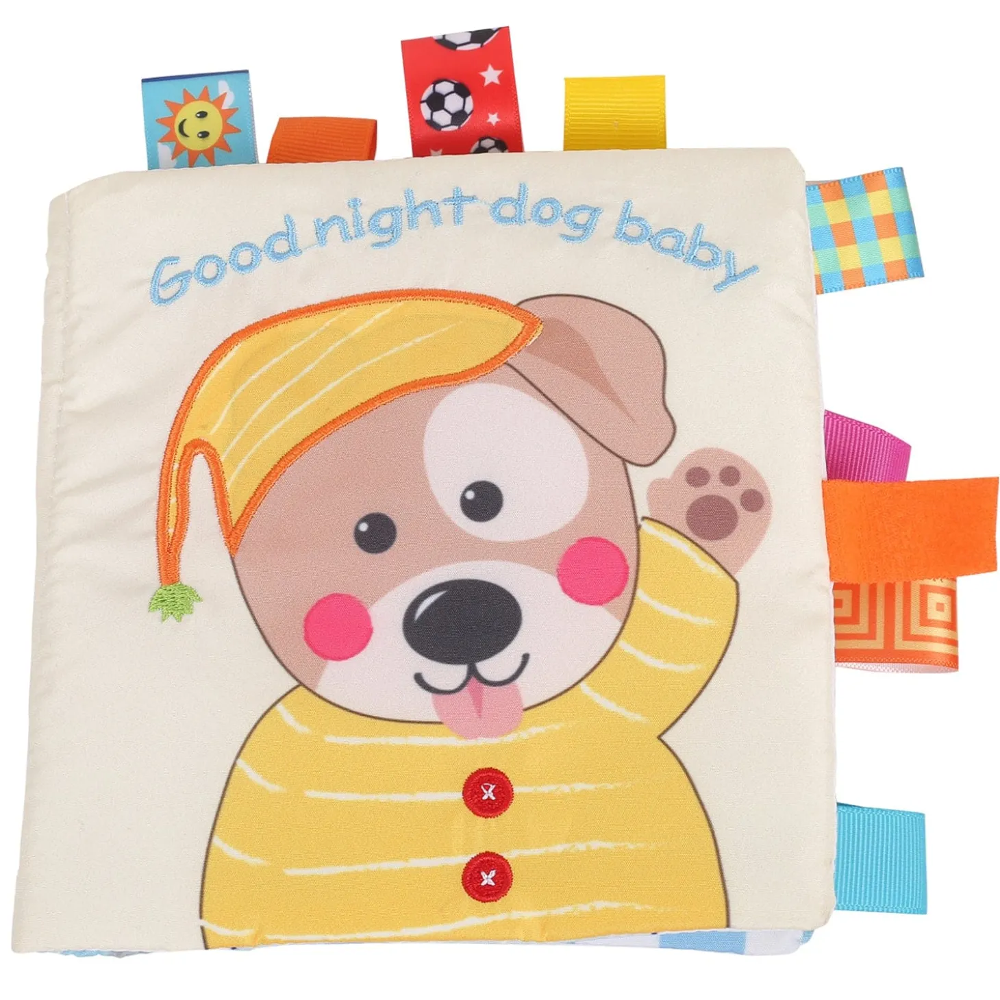 Learning with Puppy Multicolour Activity Cloth Book