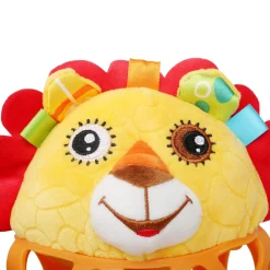 Lion Orange Rattle Ball