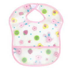 Little Bunny Peach 2 Pk Bibs