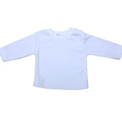 Little Cow Infant 2 Piece Full Sleeves Tshirt And Romper Set - White