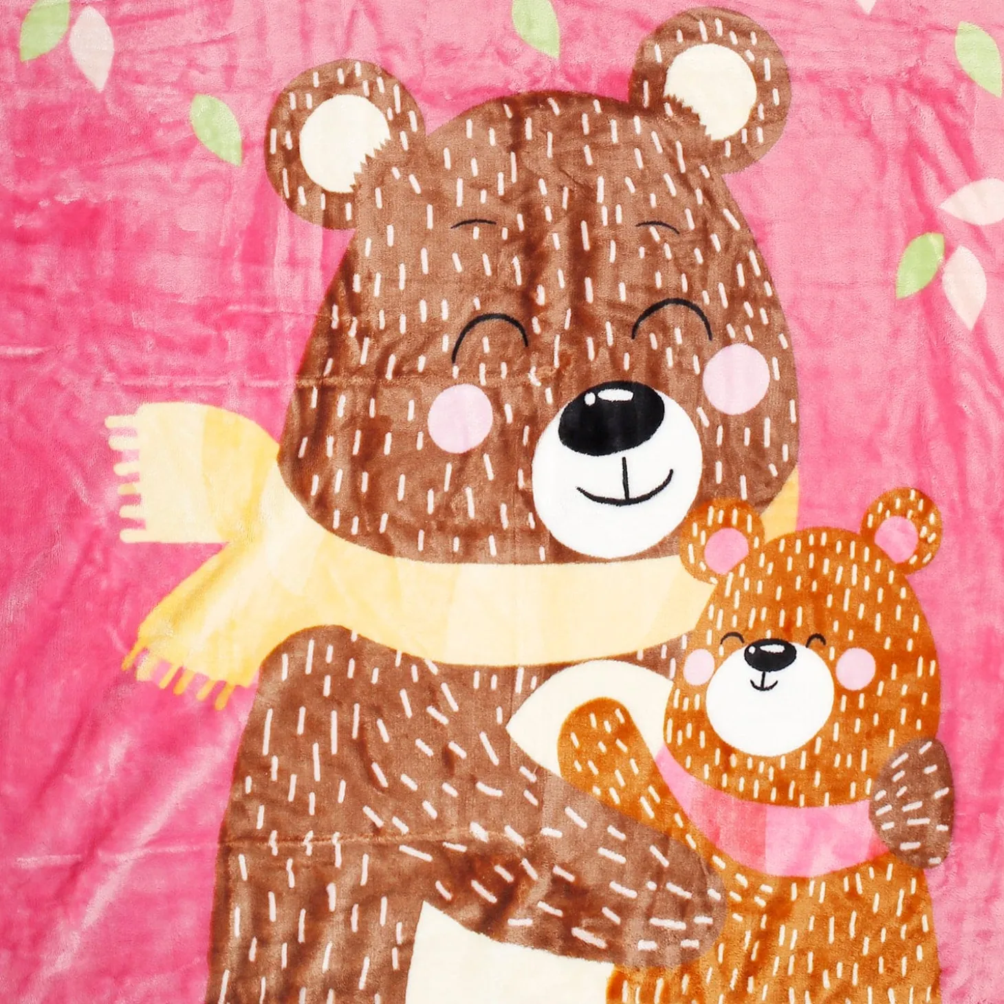 Love And Cuddles Pink Two-Ply Blanket