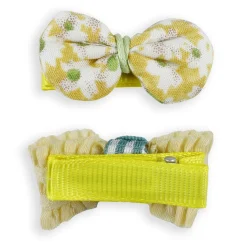 Manto Fruity Hair Clips Set 5 Pcs - Yellow
