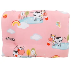 Mattress Set With Neck Pillow and Bolsters Milkaholic Peach
