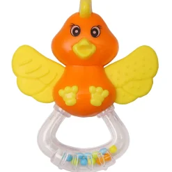 Mixed Multicolour Set of 4 Musical Rattle Toys With Light