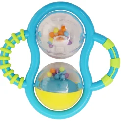 Mixed Multicolour Set of 4 Musical Rattle Toys With Light