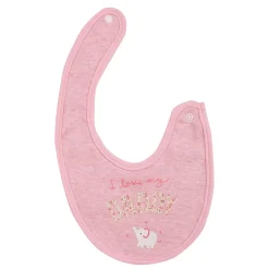 Mommy And Daddy's Princess Pink 3 Pk Bibs