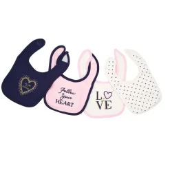 Mommy's Shining Star Pink 7 Pk Bibs