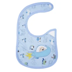 Monkey And Lion Multicolour 3 Pk Bibs