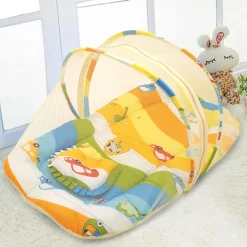 Mosquito Net Tent Mattress Set With Neck Pillow Cruising In My Car Multicolour