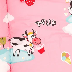 Mosquito Net Tent Mattress Set With Neck Pillow Milkaholic Peach