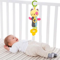 Mr. Patches Yellow Hanging Toy With Teether