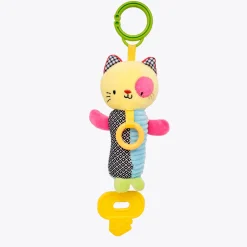 Mr. Patches Yellow Hanging Toy With Teether