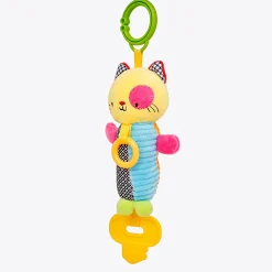 Mr. Patches Yellow Hanging Toy With Teether