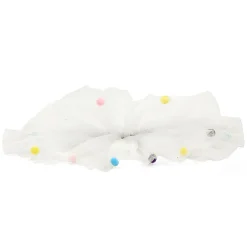 My Cheerleader Pom Pom White Tutu Skirt And Accessory Set