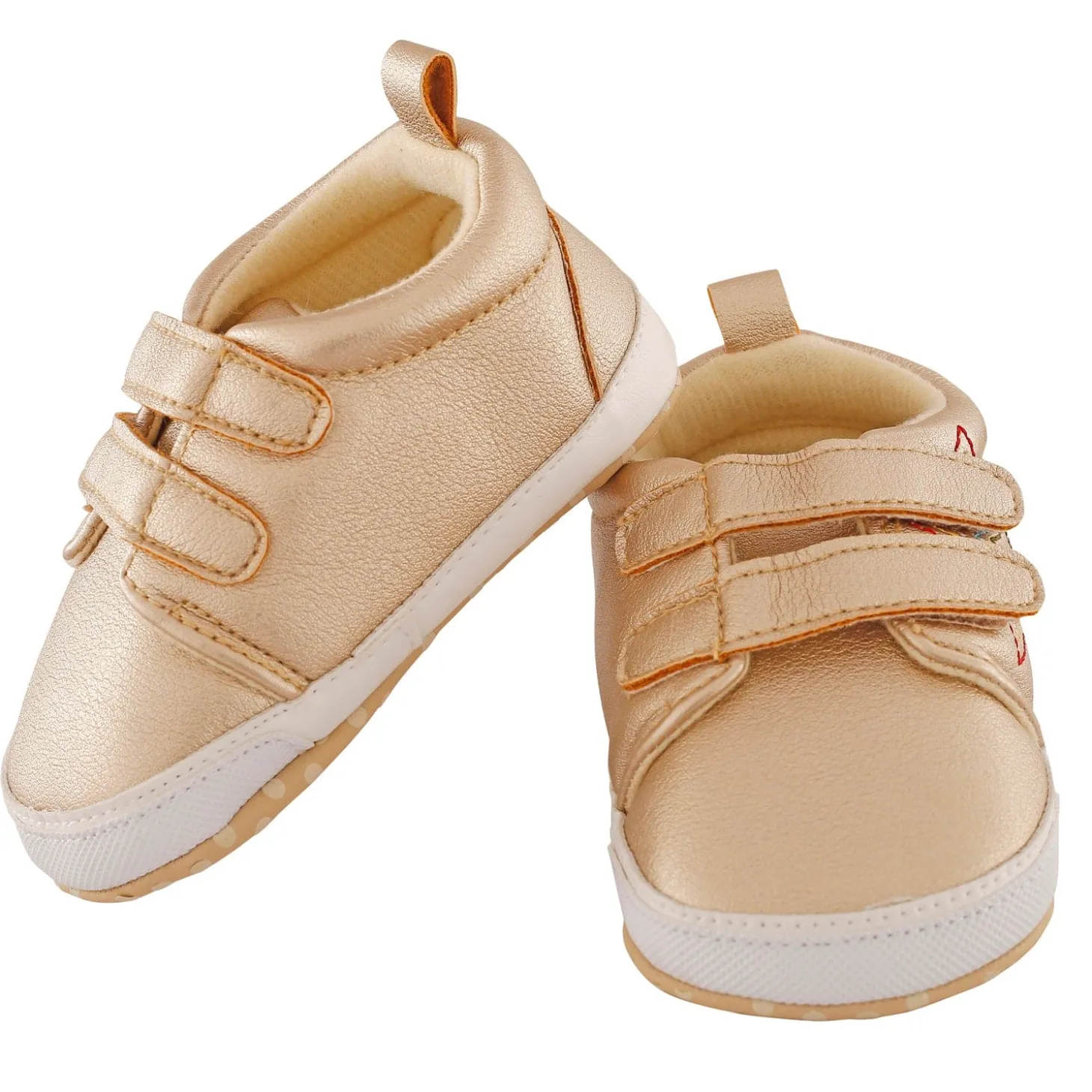 My Star Gold Casual Booties