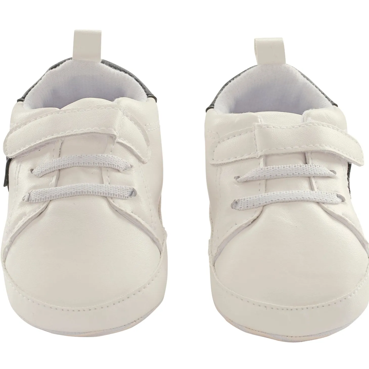 My Star White And Black Casual Booties