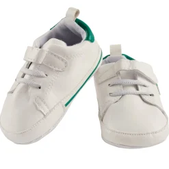 My Star White And Green Casual Booties