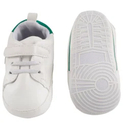 My Star White And Green Casual Booties