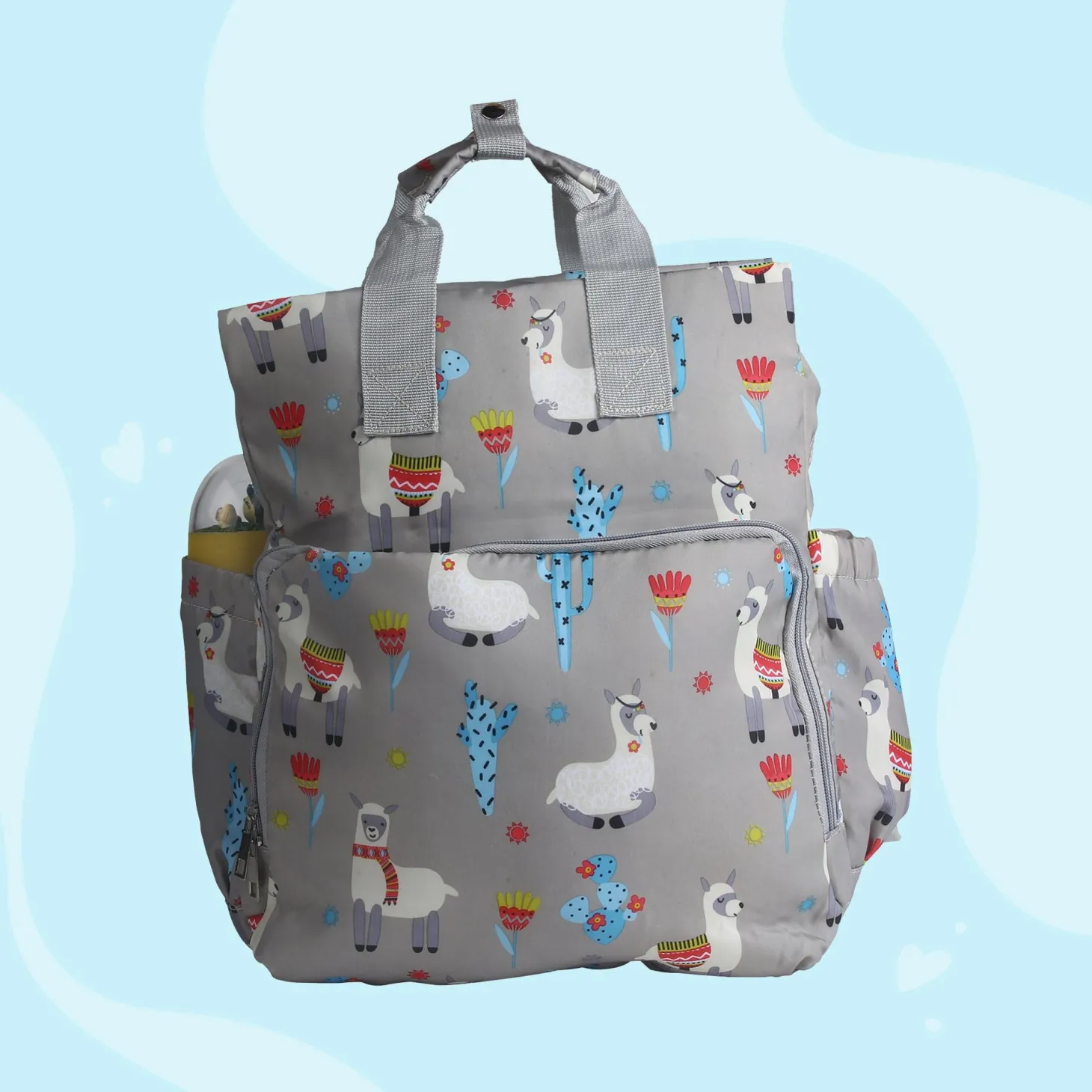 Nature Lover Beige Diaper Bag