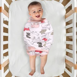 Nature Lover Pink Ready Swaddle